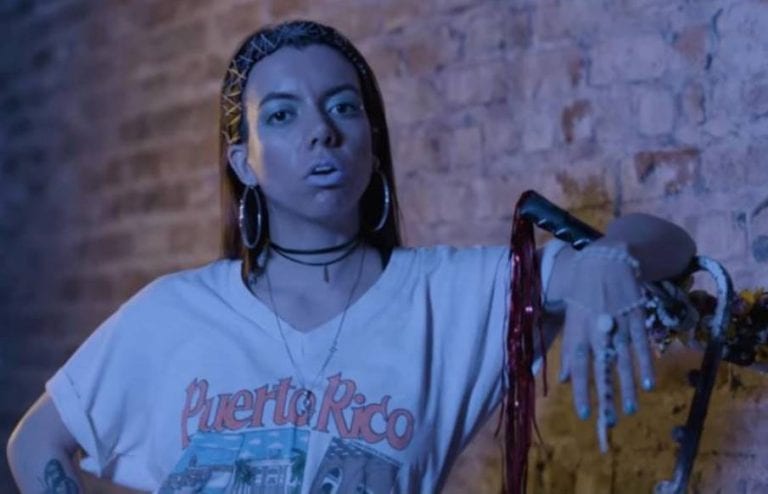 A photo front woman Alynda Segarra of Hurray for the Riff Raff.